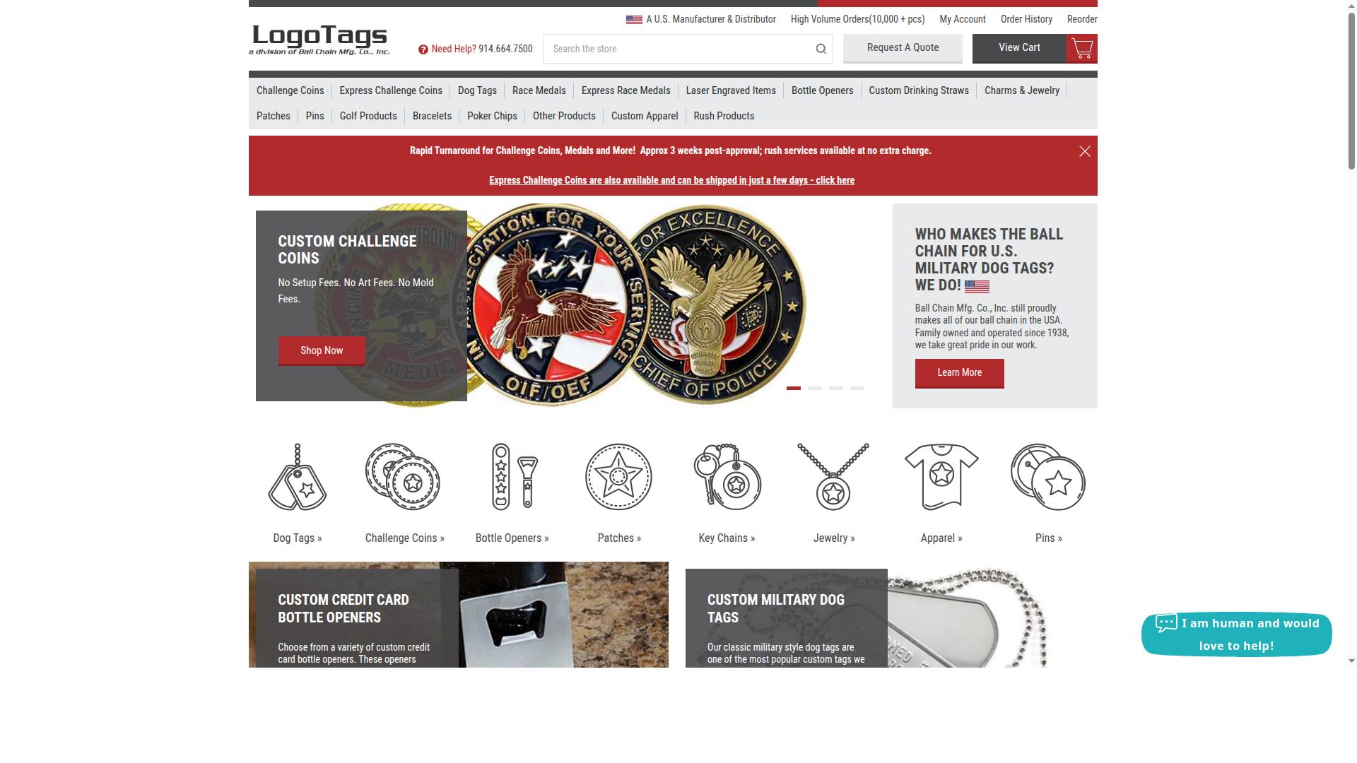 LogoTags website